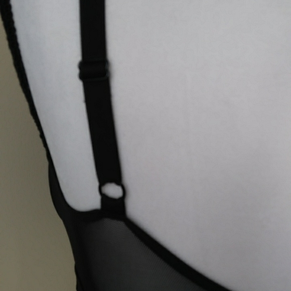 Maidenform Sweet Nothings Lightly Lined Mesh Underwire Bra 38D Black - Picture 10 of 14